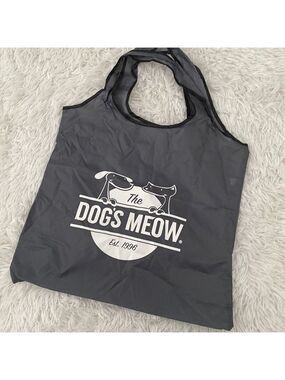 Dogs meow plastic shopping bag
